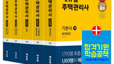 2023 주택관리사 1차 기초 서세트! 합격의 지름길 열어줄 특별 할인까지? 🤩